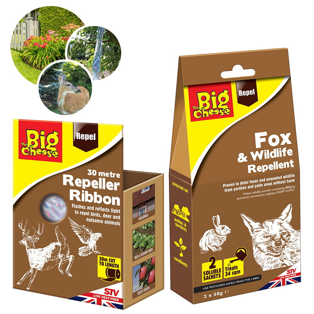 Keep Deer Out of Your Garden - Poison-Free Kit