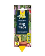 ZER017 Zero In Pot Plant Bug Traps - 5 Pack - Attracts Bugs Away From Plants