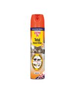ZER905 Zero In Total Insect Killer - 300ml Aerosol - Fast-Acting Control Treatment