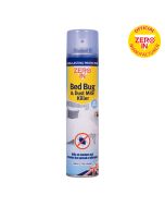 ZER968 Zero In Bed Bug & Dust Mite Killer - 300ml Aerosol - Suitable for Beds