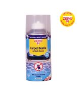 ZER987 Zero In Carpet Beetle & Moth Killer 150ml One-Shot Aerosol - Rapid Knock-down