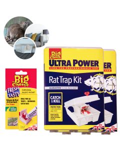COM135 Ultra Power Traps For Indoor Rat Control