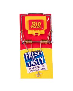 The Big Cheese Fresh Baited Rat Trap, Traditional Baited Rodent Pest Trap 