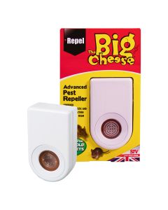 The Big Cheese Advanced Pest Repeller - Humane, Ultrasound Rodent Deterrent