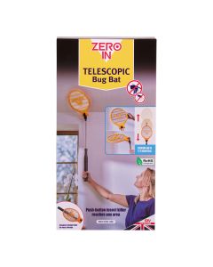 STV883 Zero In Telescopic Bug Bat - Long-Reach Bug Bat Eliminates Flying Insects
