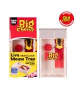 STV162 The Big Cheese Live Multi-Catch Mouse Trap - Baited Ready to Use & Humane,STV162 The Big Cheese Live Multi-Catch Mouse Trap - Baited Ready to Use & Humane