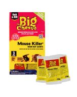 STV238 The Big Cheese Mouse Killer² Grain Bait Sachets - 2x25g - Fast Acting