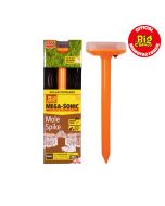 STV757 The Big Cheese Hi-Vis Mega-Sonic® Solar Mole Spike - Natural Mole Deterrer