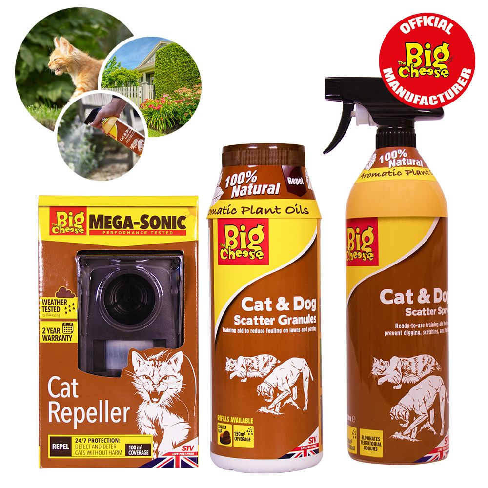 COM109 Repel Cats With Ultra Sonics And Poison-Free Treatments