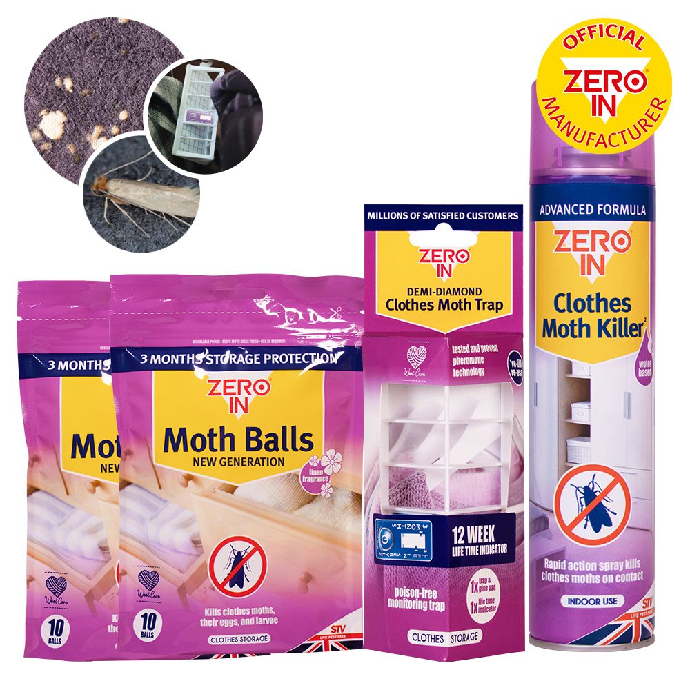 COM111 Home Treatment To Detect And Kill Clothes Moths