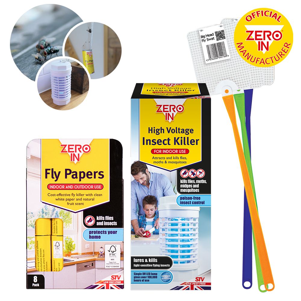 COM116 Long-lasting Poison-Free Fly Treatment For Your Home.