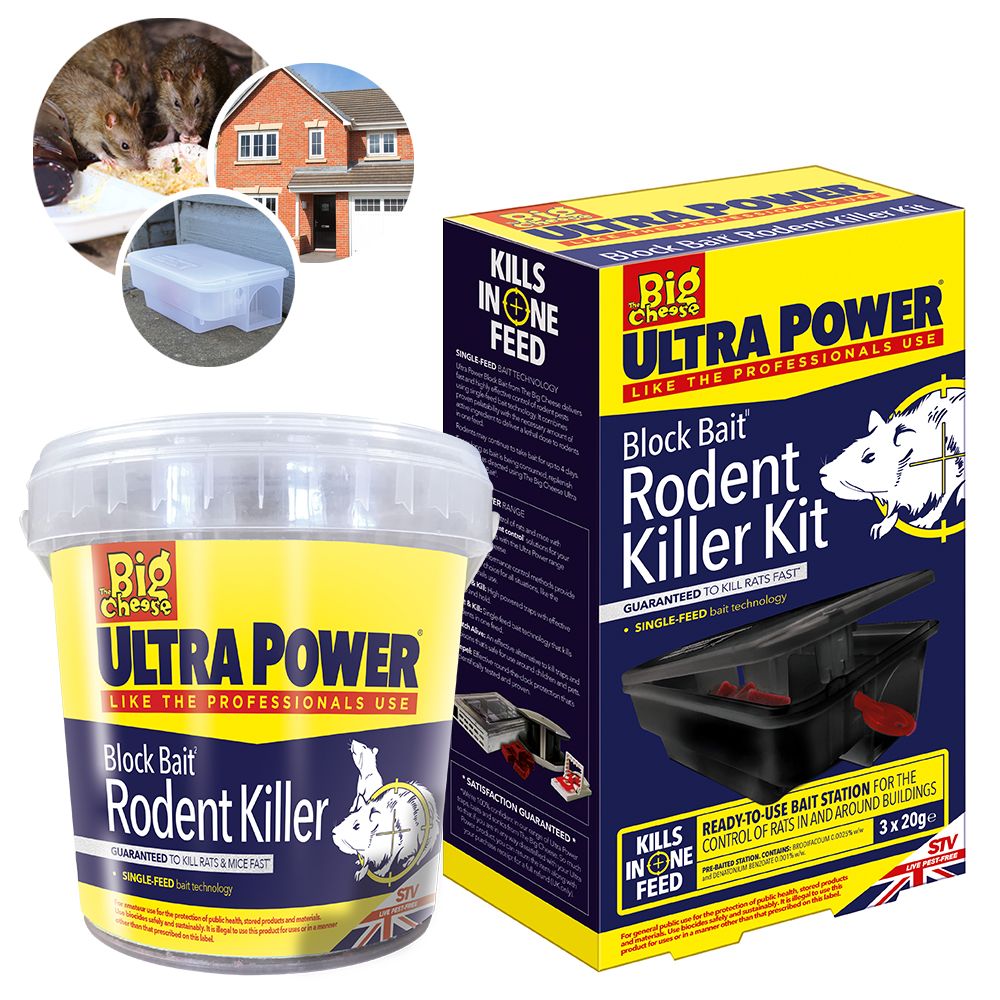 COM146 Ultra Power Bait Treatment To Rid Your Home Of Rats