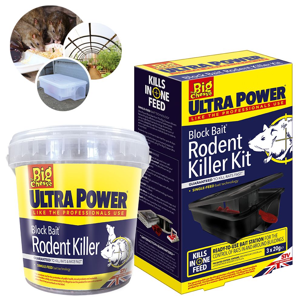 COM147 Ultra Power Bait Treatment To Rid Your Outbuildings Of Rats