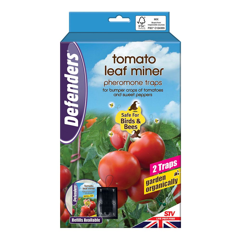 Defenders Tomato Leaf Miner Pheromone Trap - Twinpack, Refillable 