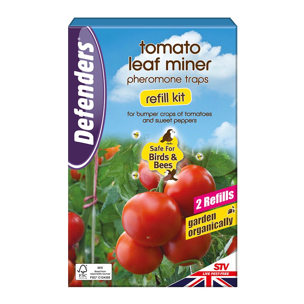 Defenders Tomato Leaf Miner Pheromone Trap Refill Kit, Sustainable, Protect Your Plants, Refills, Poison-free
