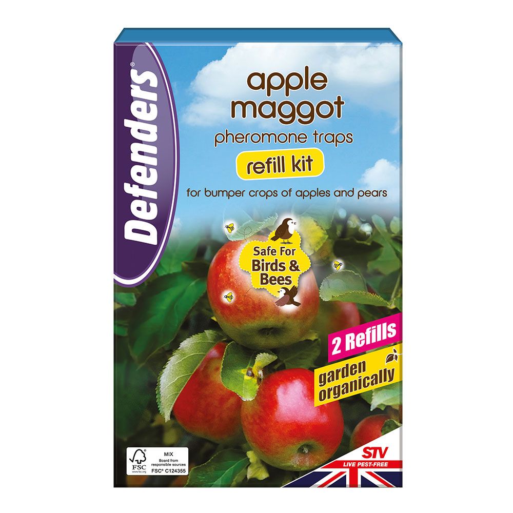Defenders Apple Maggot Pheromone Trap Refill Kit, Sustainable, Protect Your Plants, Poison-free, Refills