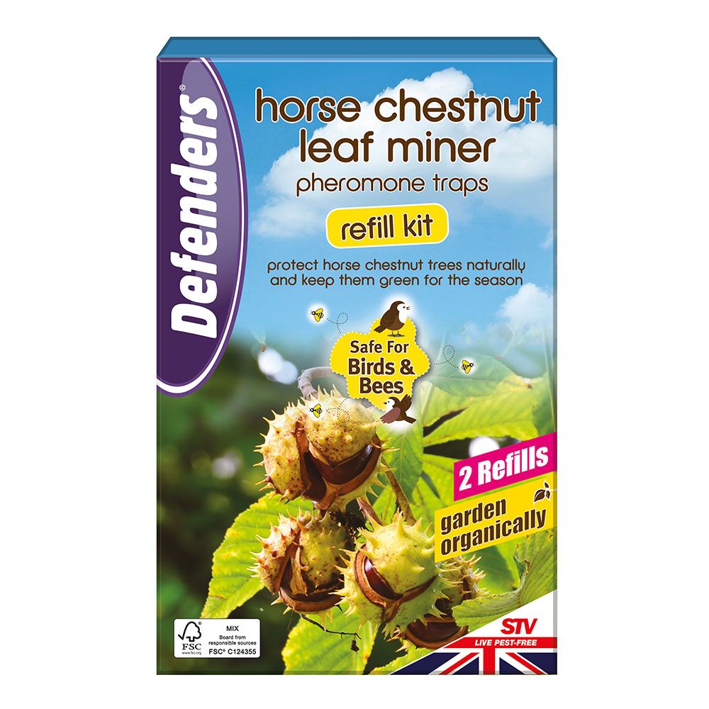 STV010 Defenders Horse Chestnut Leaf Miner Pheromone Trap Refill Twin Pack