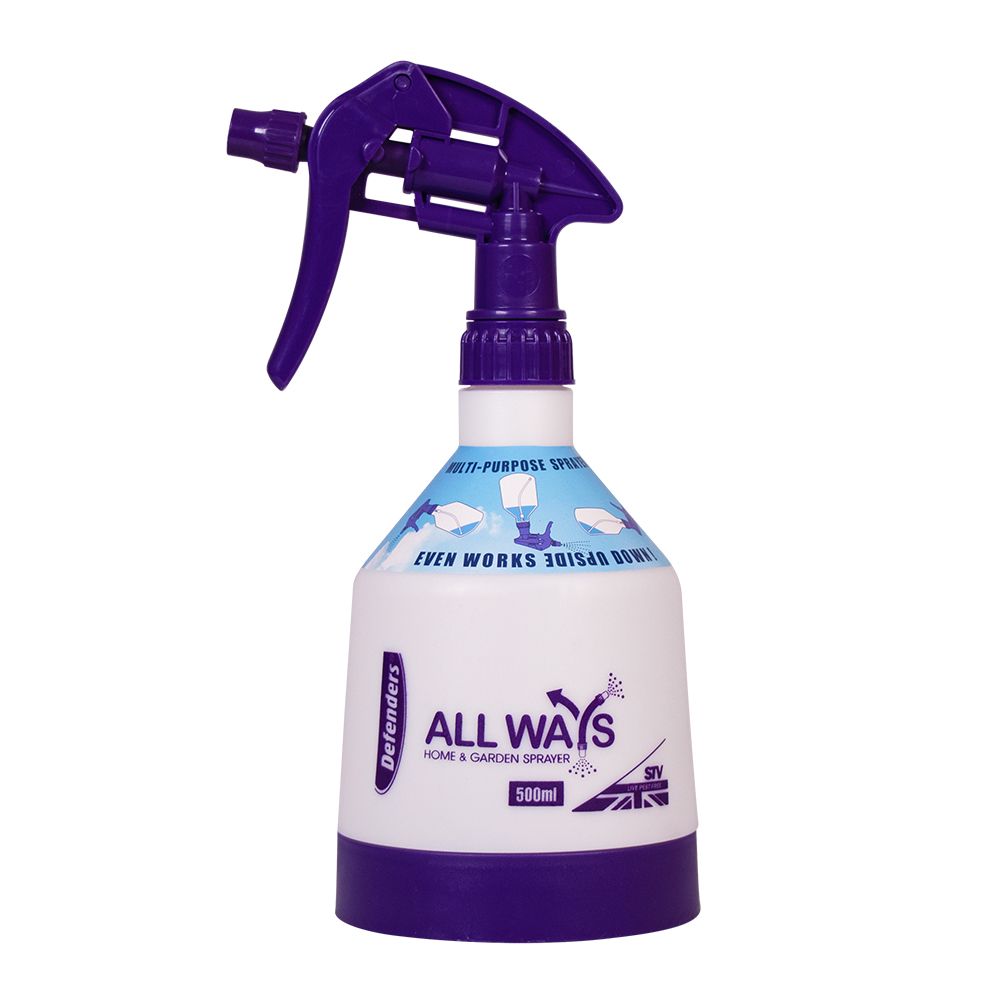 STV092 Defenders All Ways Home & Garden Sprayer Bottle - 500ml - Indoor & Outdoor