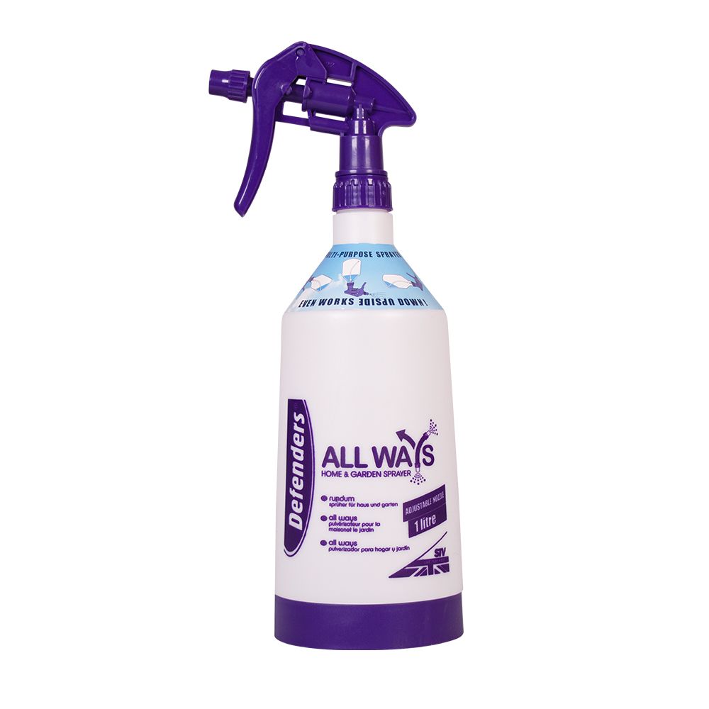 STV093 Defenders All Ways Home & Garden Sprayer Bottle - 1Ltr - Indoor & Outdoor