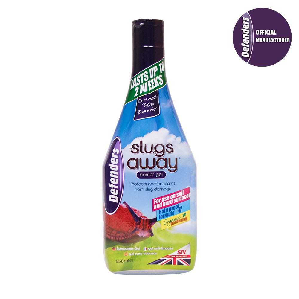 STV096 Defenders Slugs Away® Barrier Gel - Humane Natural Slug Deterrent - 650ml,STV096 Defenders Slugs Away® Barrier Gel - Humane Natural Slug Deterrent - 650ml