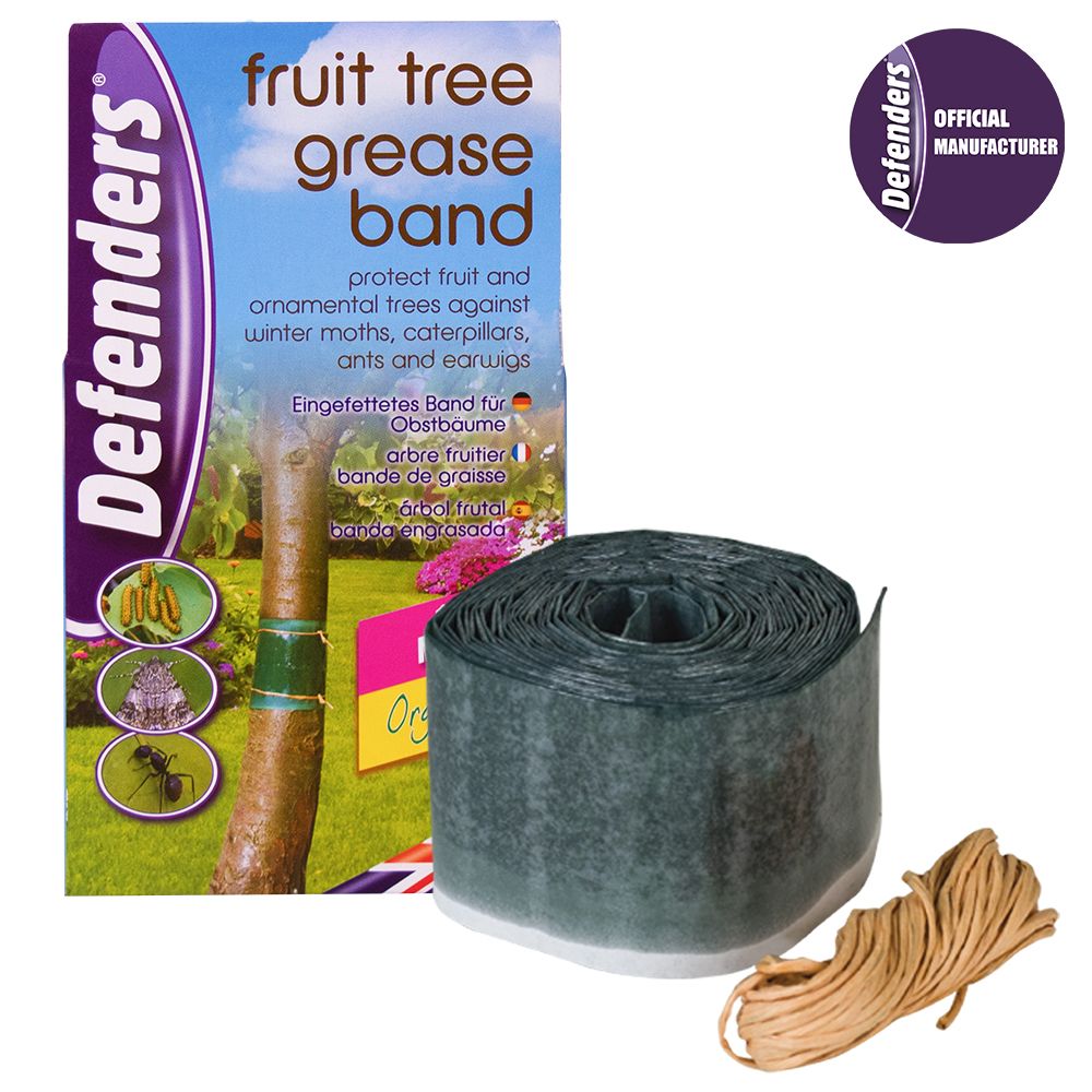 STV436 Defenders Fruit Tree Grease Band - 1.75m - Poison-Free Insect Protection,STV436 Defenders Fruit Tree Grease Band - 1.75m - Poison-Free Insect Protection