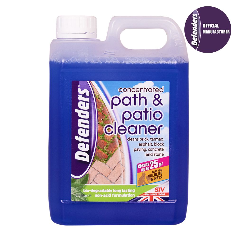 STV940 Defenders Concentrated Path & Patio Cleaner - 2Ltr -  Cleans Paving in Gardens,STV940 Defenders Concentrated Path & Patio Cleaner - 2Ltr -  Cleans Paving in Gardens