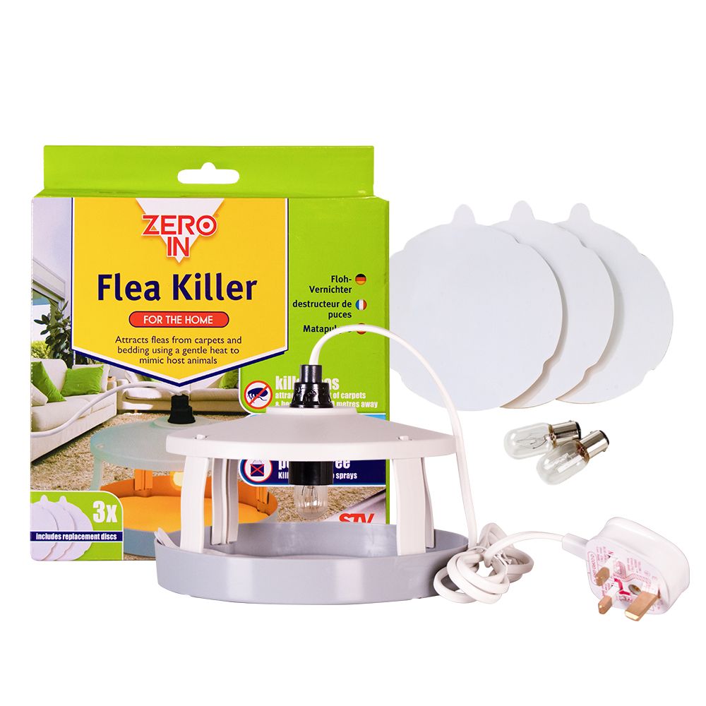 COM114 Poison-Free Protection From Fleas For Your Home And Pets.