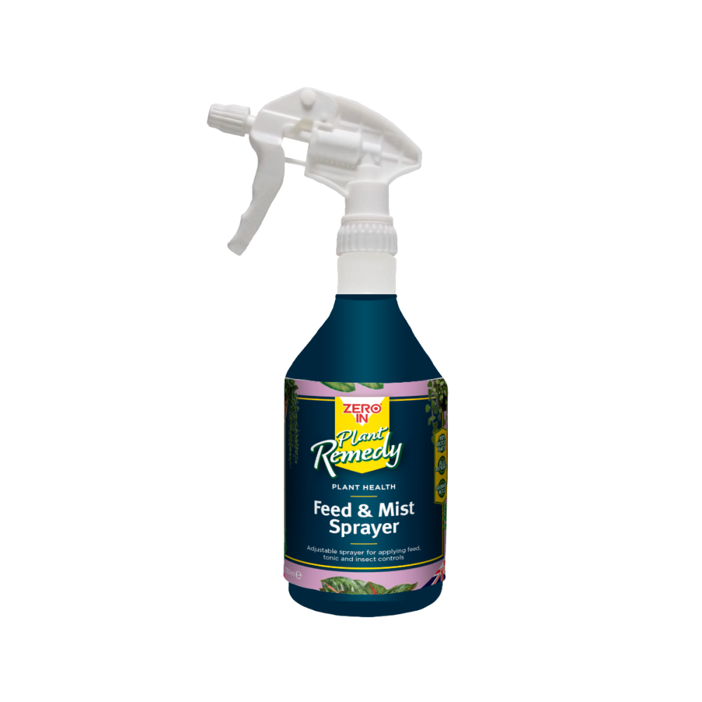 Zero In Plant Remedy Feed & Mist Sprayer - 750ml, Easy to Use, Sustainable