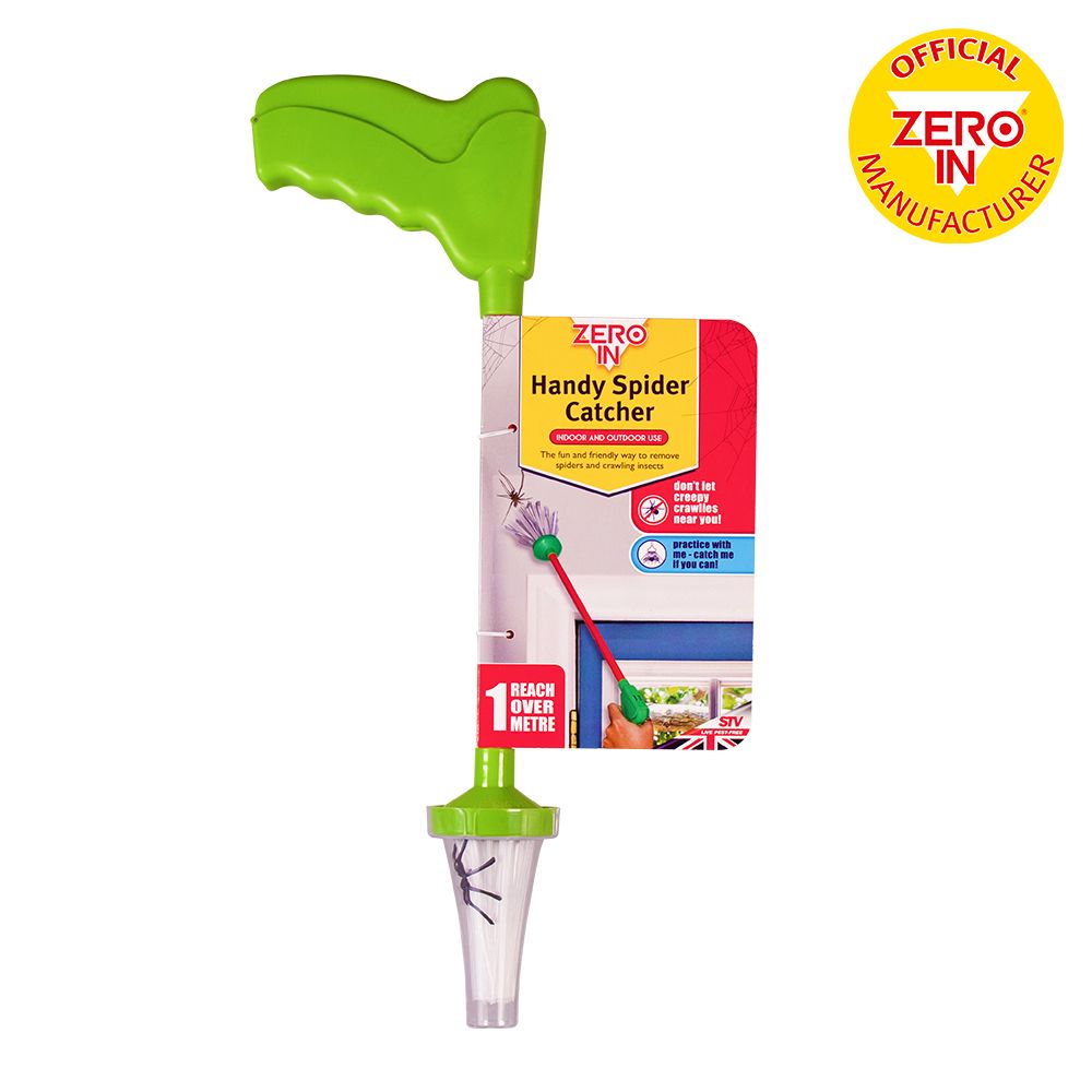ZER317 Zero In Handy Spider Catcher - Safely & Humanly Remove Spiders From Your Home