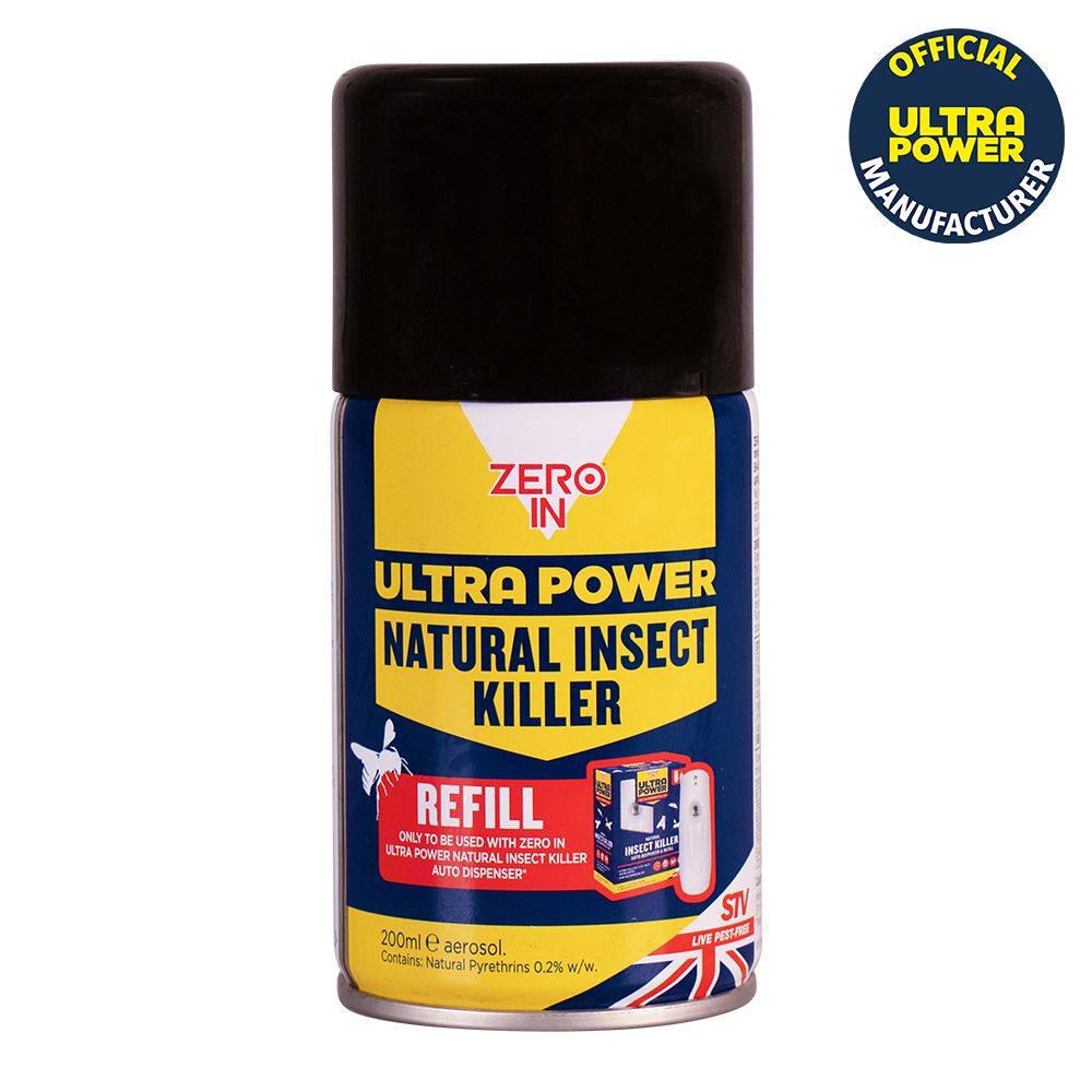 Ultra Power Natural Insect Killer Refill - 200ml, Sustainable Option, Effective Protection