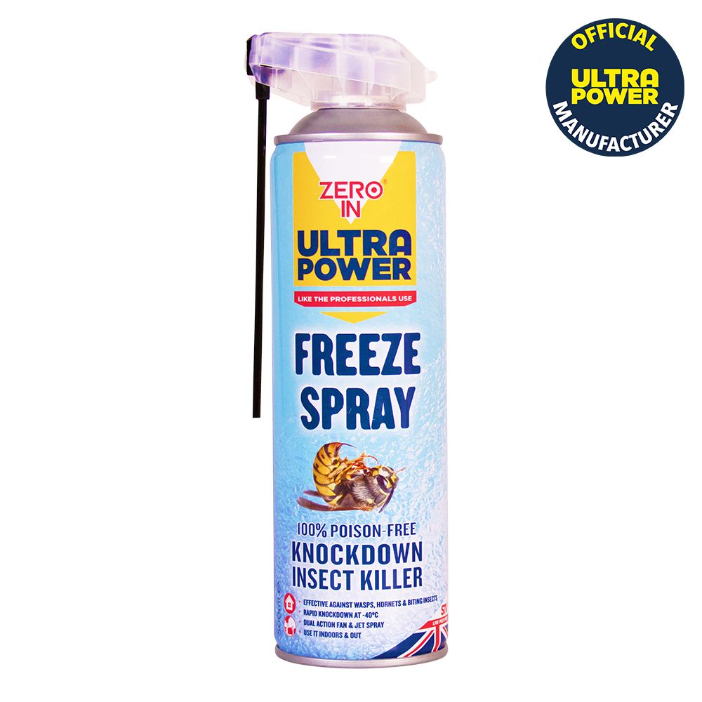 ZER569 Zero In Freeze Spray 100% Poison-Free Knockdown Insect Killer - Fast Acting,ZER569 Zero In Freeze Spray 100% Poison-Free Knockdown Insect Killer - Fast Acting