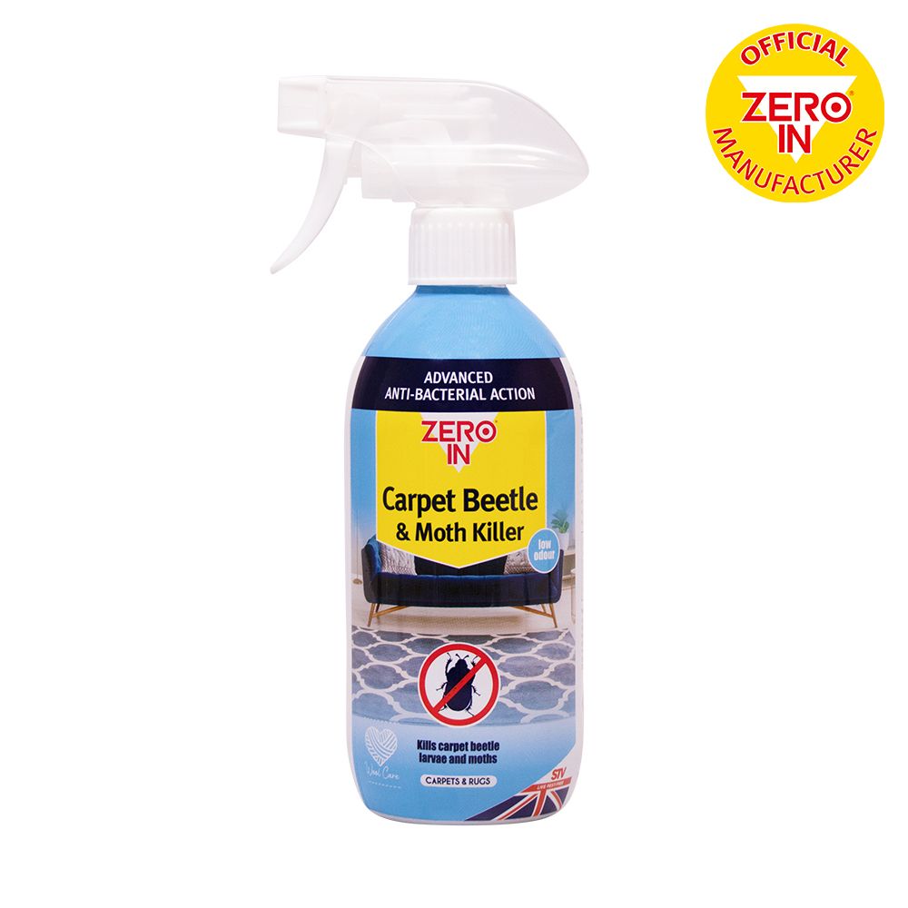 ZER979 Zero In Carpet Beetle & Moth Killer 500ml RTU Spray - Kills On Contact,ZER979 Zero In Carpet Beetle & Moth Killer 500ml RTU Spray - Kills On Contact
