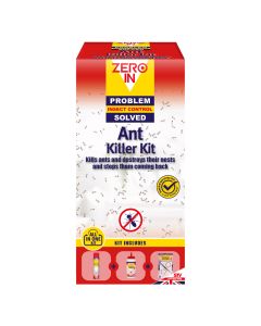 Zero In All-In-One Ant Killer Kit. Long-lasting Control and Effective Prevention Reinfestations.