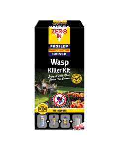 Zero In All-In-One Wasp Killer Kit. Prevent Reinfestations. 
