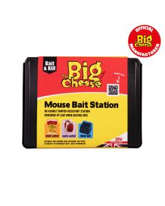 The Big Cheese Tamper Resistant Mouse Bait Station, Easy-to-use