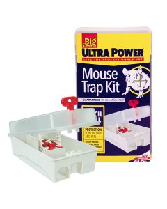 The Big Cheese Ultra Power Mouse Trap Kit - Lockable, Baited & Effective