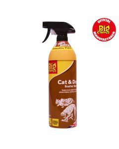 STV623 The Big Cheese Cat & Dog Scatter Spray 1 ltr - Humane Cat & Dog Deterrent