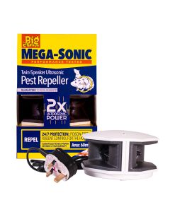 STV725 The Big Cheese Ultra Power Mega-Sonic® Twin-Speaker Ultrasonic Pest Repeller,STV725 The Big Cheese Ultra Power Mega-Sonic® Twin-Speaker Ultrasonic Pest Repeller