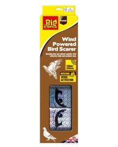 STV969 The Big Cheese Black Hawk Bird Scarer Kite - Deter Birds and Protect Your Garden