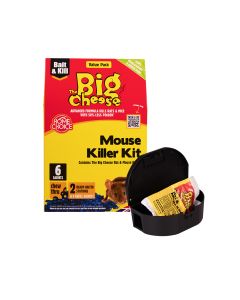 STV245 The Big Cheese Mouse Killer Kit (6 Sachets) - Fast Acting Highly Palatable Bait,STV245 The Big Cheese Mouse Killer Kit (6 Sachets) - Fast Acting Highly Palatable Bait