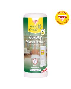 ZER885 Zero In 60-Day Citronella Diffuser - Portable Insect Control Lasts for 60 Days