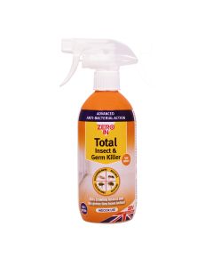 ZER907 Zero In Total Germ & Insect Killer - 500ml - Fast-Acting Knockdown Spray,ZER907 Zero In Total Germ & Insect Killer - 500ml - Fast-Acting Knockdown Spray
